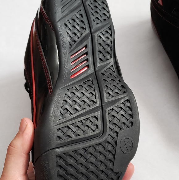 Converse Dwayne Wade 1.3 Mid Black/Red Men's 7.5 - Picture 6 of 9